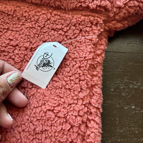 Disneyland Spirit Jersey Rose Gold Sherpa Pullover Hoodie Size S NWT - Picture 13 of 16